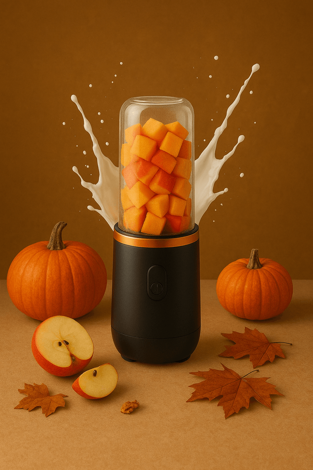 Przenośny blender z kruszarką do lodu na USB, bezprzewodowy, idealny na podróże 🍓🍑