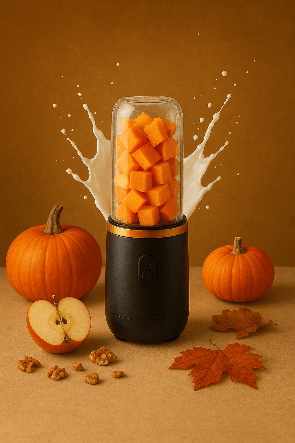 Przenośny blender z kruszarką do lodu na USB, bezprzewodowy, idealny na podróże 🍓🍑