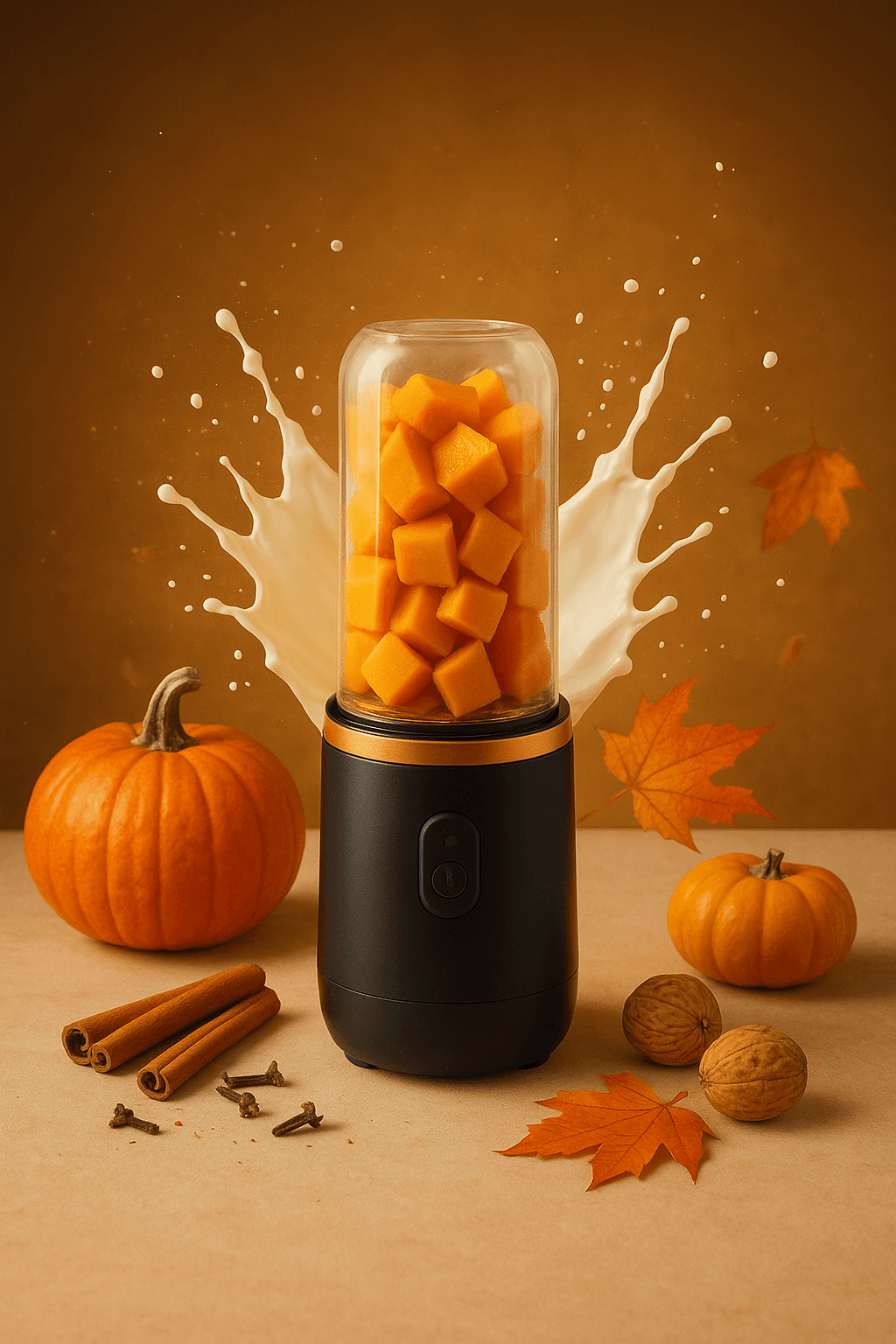 Przenośny blender z kruszarką do lodu na USB, bezprzewodowy, idealny na podróże 🍓🍑
